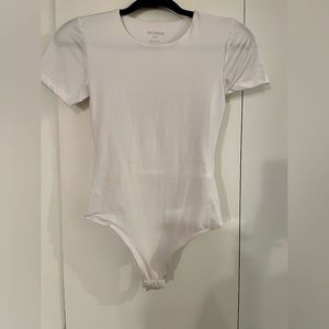 White t-shirt bodysuit
